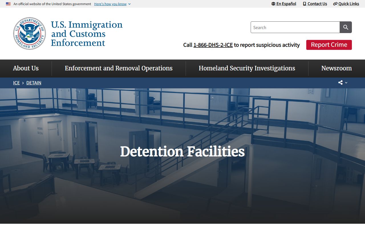 Elmore County Jail ICE detention facility listing